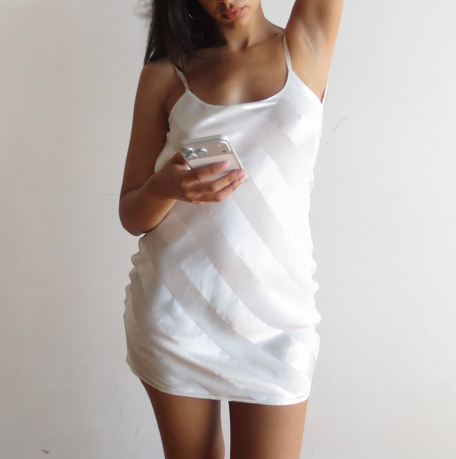 Kitty Silk Slip Dress