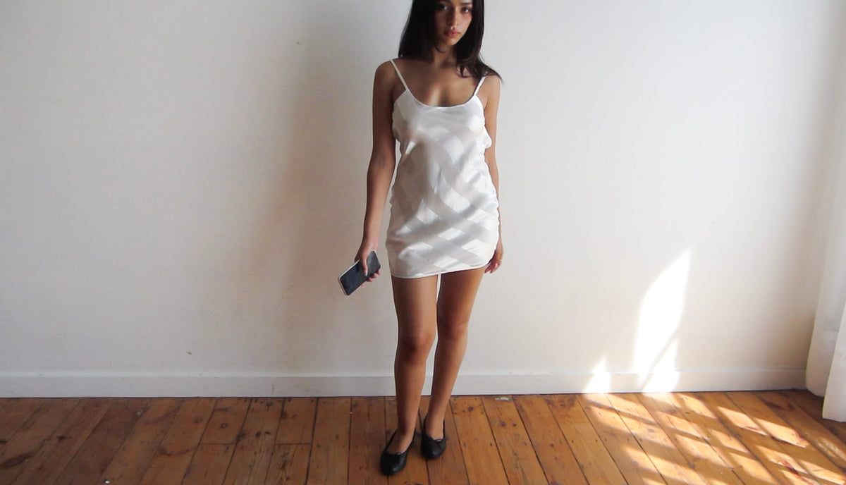 Kitty Silk Slip Dress